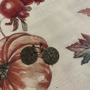 Lucky Brand Gold-Tone Textured Earrings